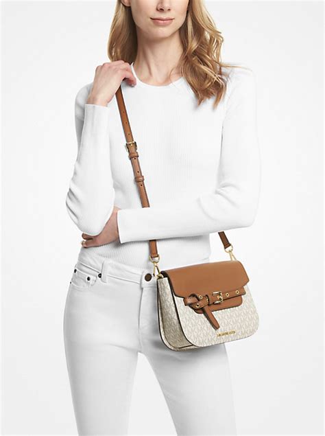 emilia small satchel michael kors|Michael Kors saddle crossbody bag.